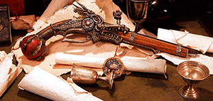 Red Steel Muskett Tableau