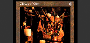 Claws of Gix Card